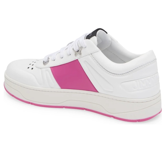 NIB $550 JIMMY CHOO Hawaii Platform Sneaker in size 39.5/9.5! - Picture 2 of 6